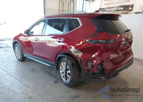 2018 Nissan Rogue Sv z USA, uszkodzony, nr VIN 5N1AT2MVXJC736727